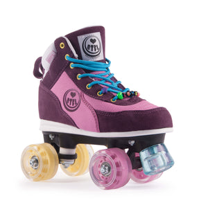BTFL Sneaker Skate Yalua pink purple roller skate available at BTFLStore.com