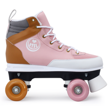 BTFL roller skates sneaker skate Rosa Light pink and brown available at BTFLStore.com Grey