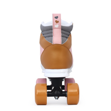 BTFL roller skates sneaker skate Rosa Light pink and brown available for purchase at BTFLStore.com