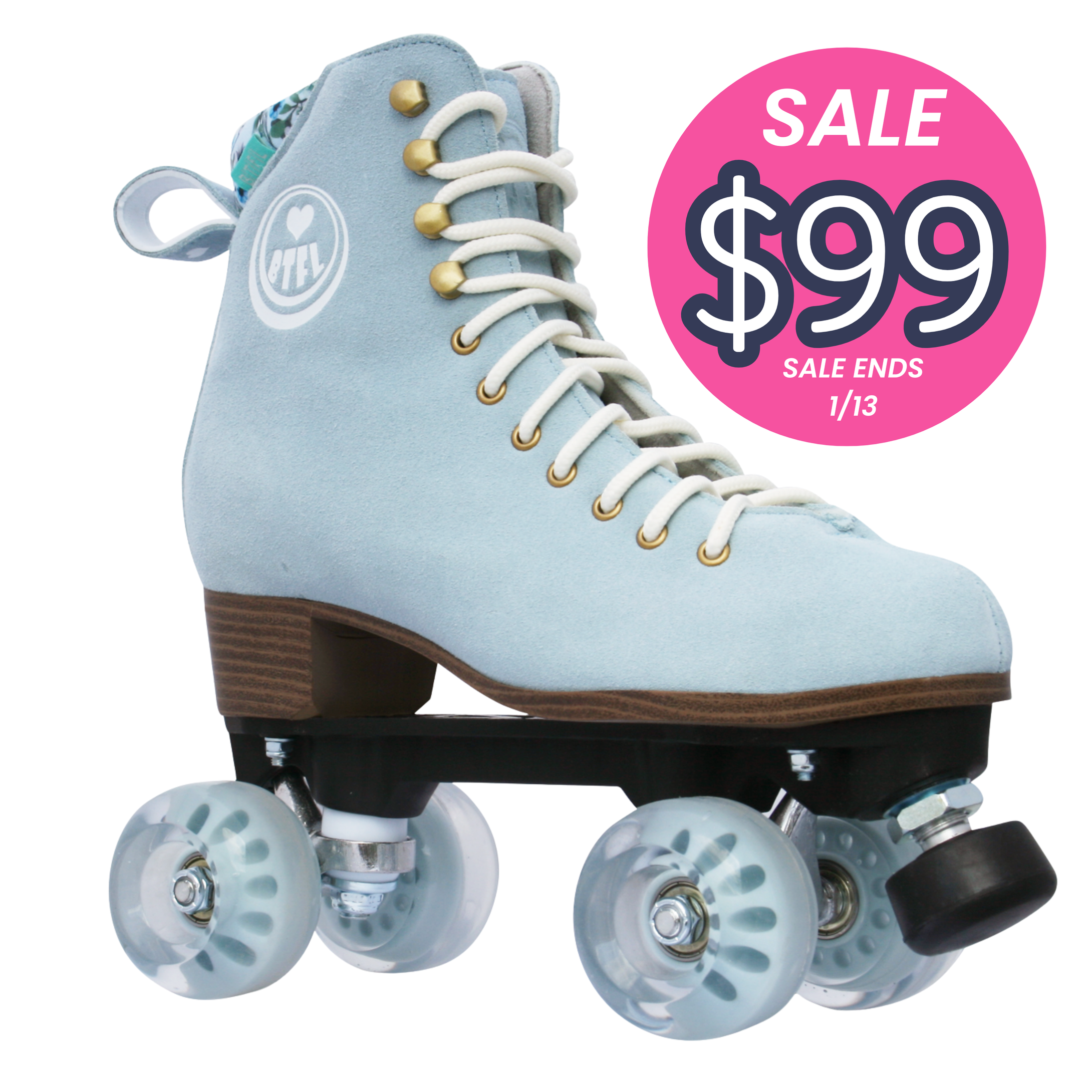 Scarlett Pro | BTFL Classic Artistic Roller Skates | Quad Roller Skates