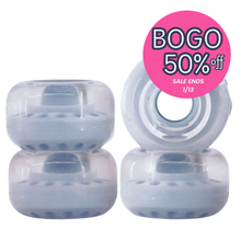 80A Indoor/Outdoor | 2.44" (62 MM) | Light Blue Wheels Set | FREE SHIPPING