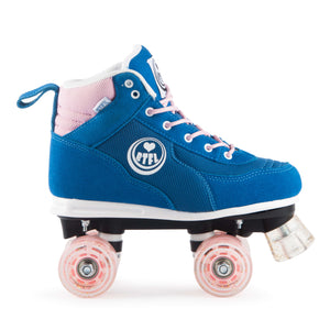 Joyce BTFL Sneaker Skate  Blue roller skates available at BTFLStore.com 