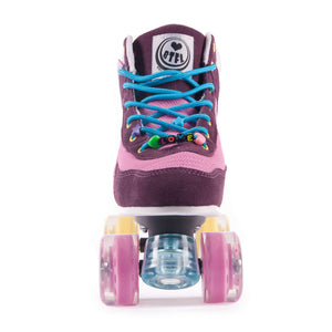 BTFL Sneaker Skate Yalua pink purple roller skate available at BTFLStore.com charms