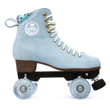 BTFL Scarlett Pro Refurbished roller skates available at BTFLStore.com Genuine suede