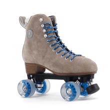 BTFL Tony Pro Genuine Suede Artistic Grey taupe roller skate available at BTFLStore.com